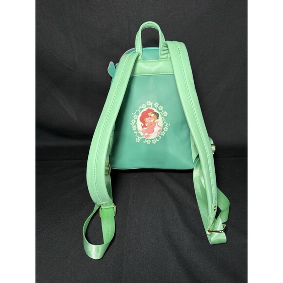 RARE!! Ariel Cosplay Loungefly X Disney Litte Mermaid COSPLAY Mini Backpack main image 6